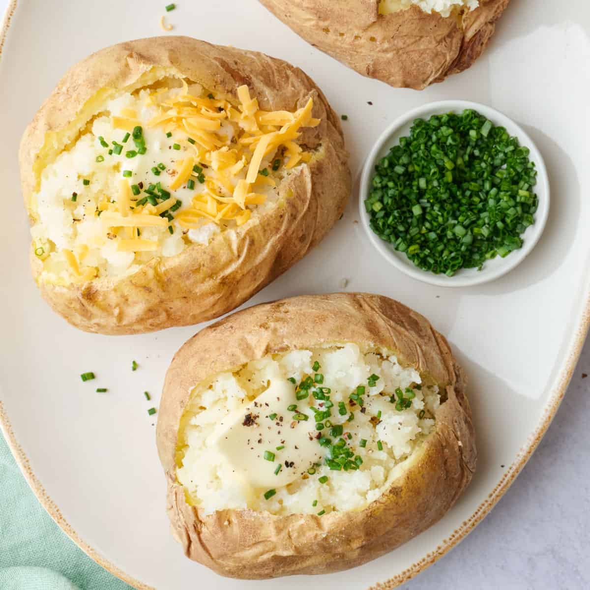Microwaved Baked Potato Recipe