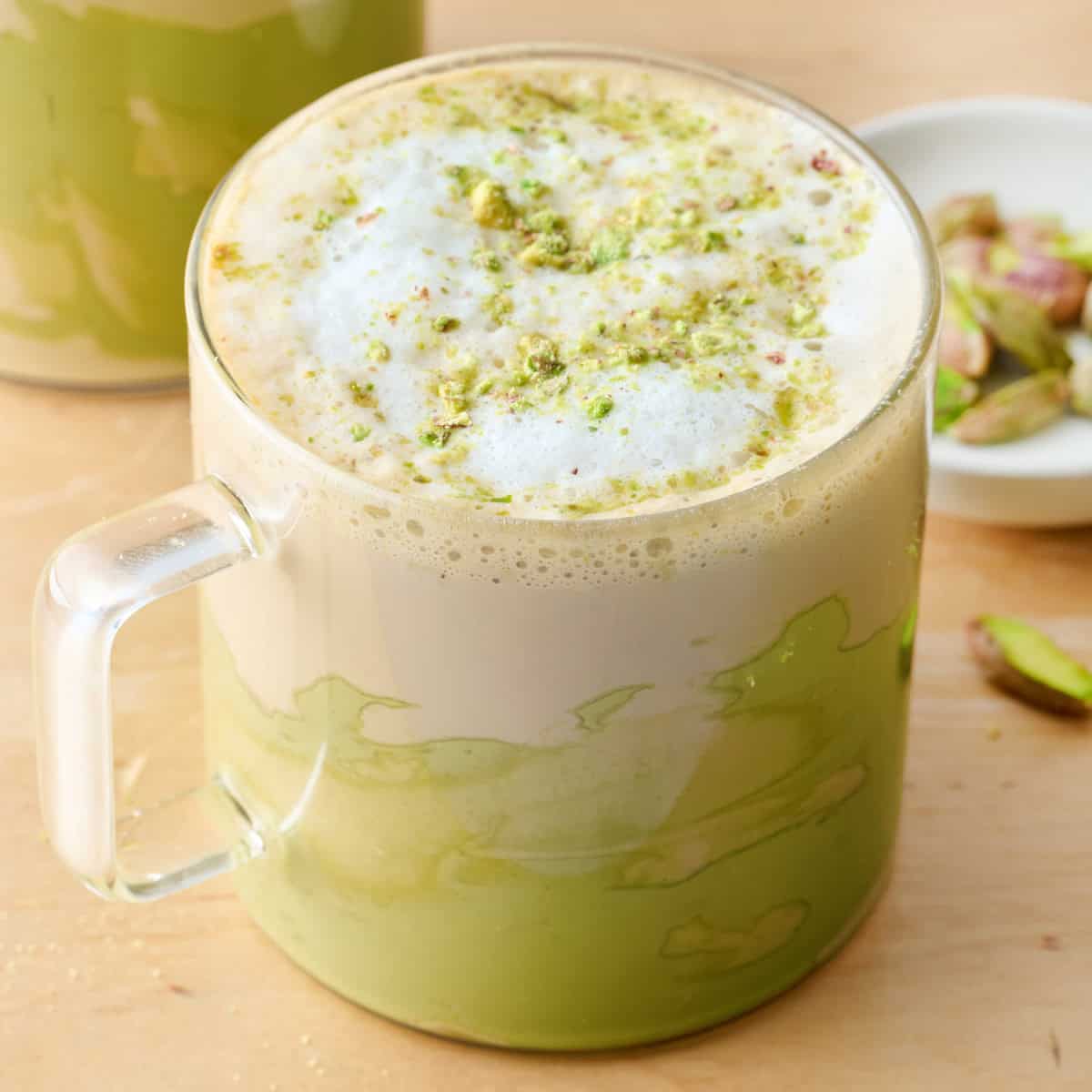Pistachio Latte Recipe Hot or Iced