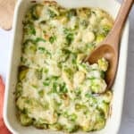 Brussels sprout casserole recipe.