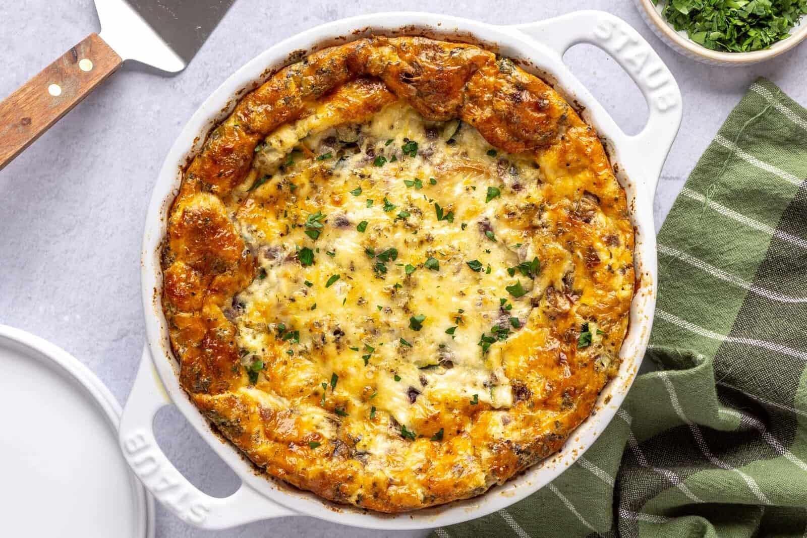 Easy Crustless Quiche Recipe