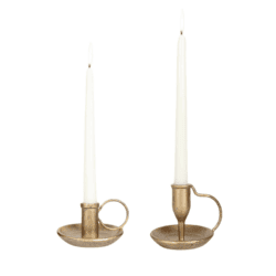Iron Taper Candle Holder Set