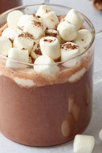Vegan hot chocolate recipe.
