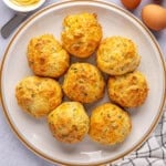 Fluffy homemade breakfast biscuit recipe.