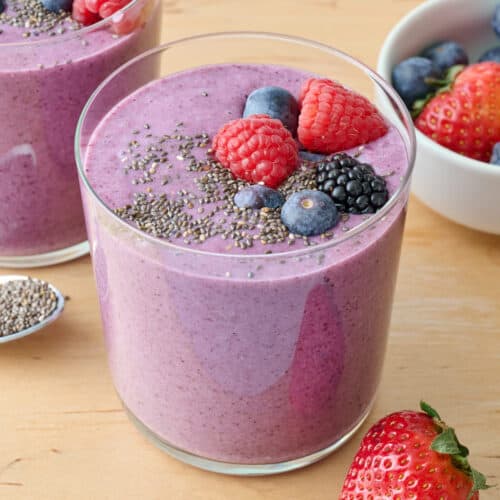 Chia smoothie recipe.