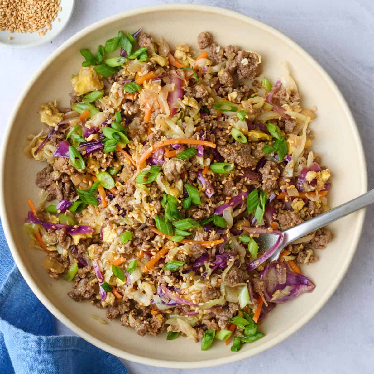Best egg roll in a bowl recipe.