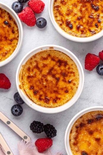 Best creme brulee recipe with a golden caramelized sugar top.