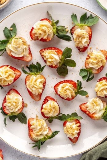 Deviled strawberries recipe.