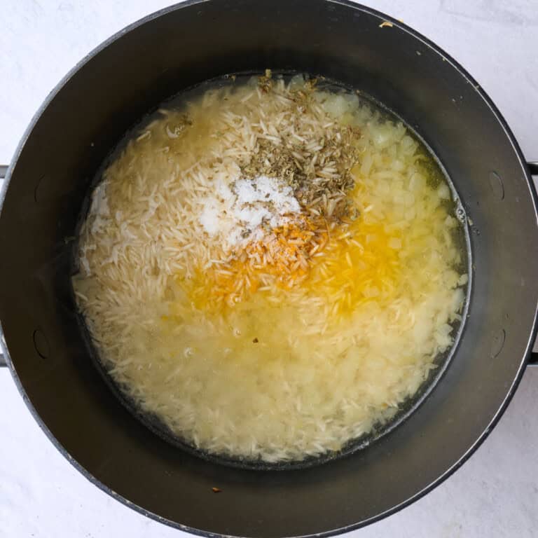 Rice Bowl Recipe with Mediterranean Flavors