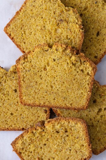 Easy pistachio quick bread recipe.