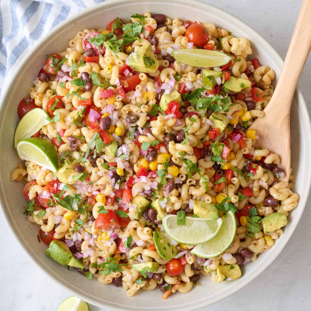 Bean Pasta Salad Recipe