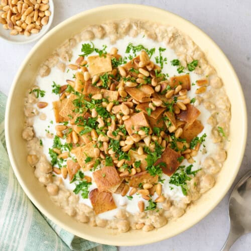 Best chickpea fatteh recipe.