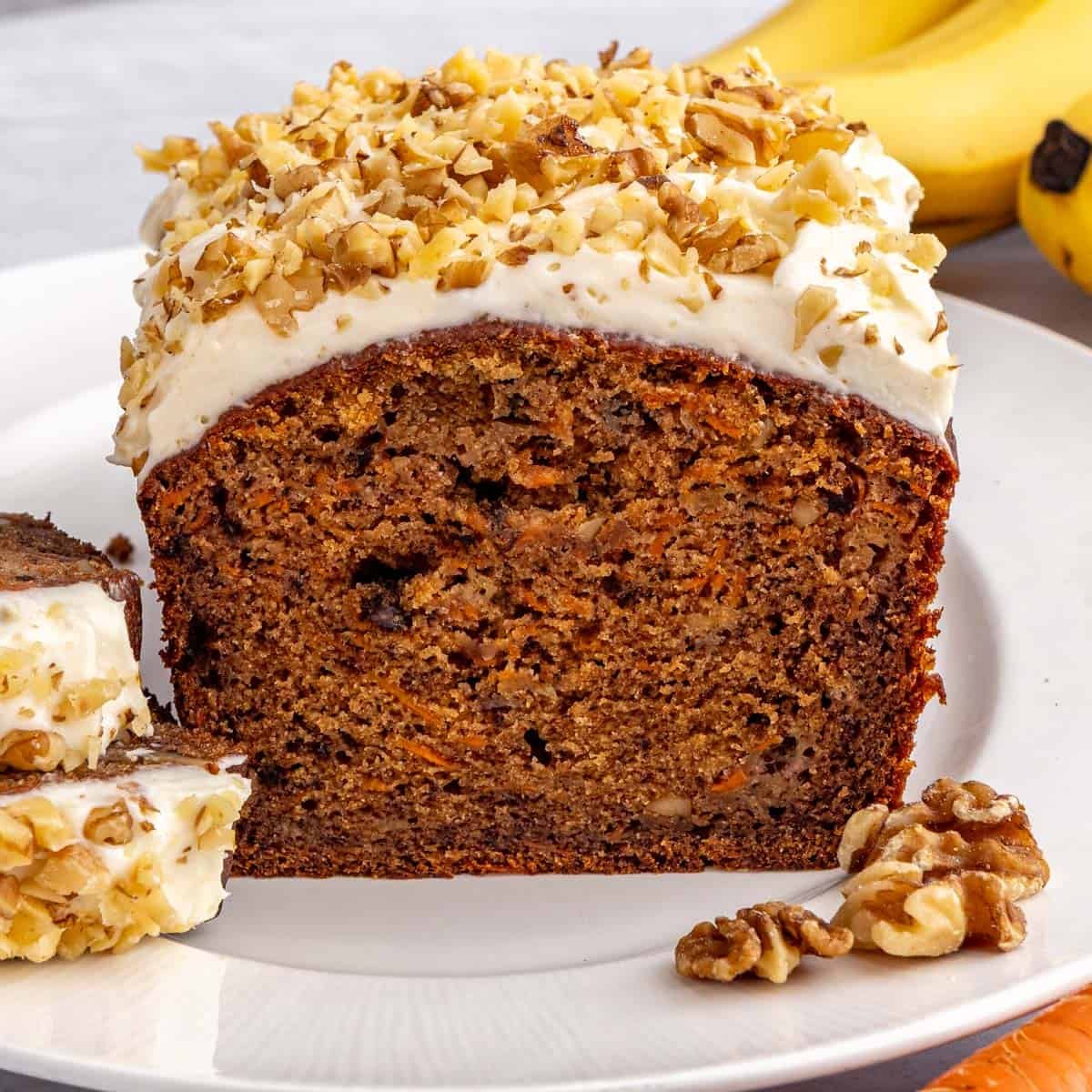 Carrot Banana Bread Recipe