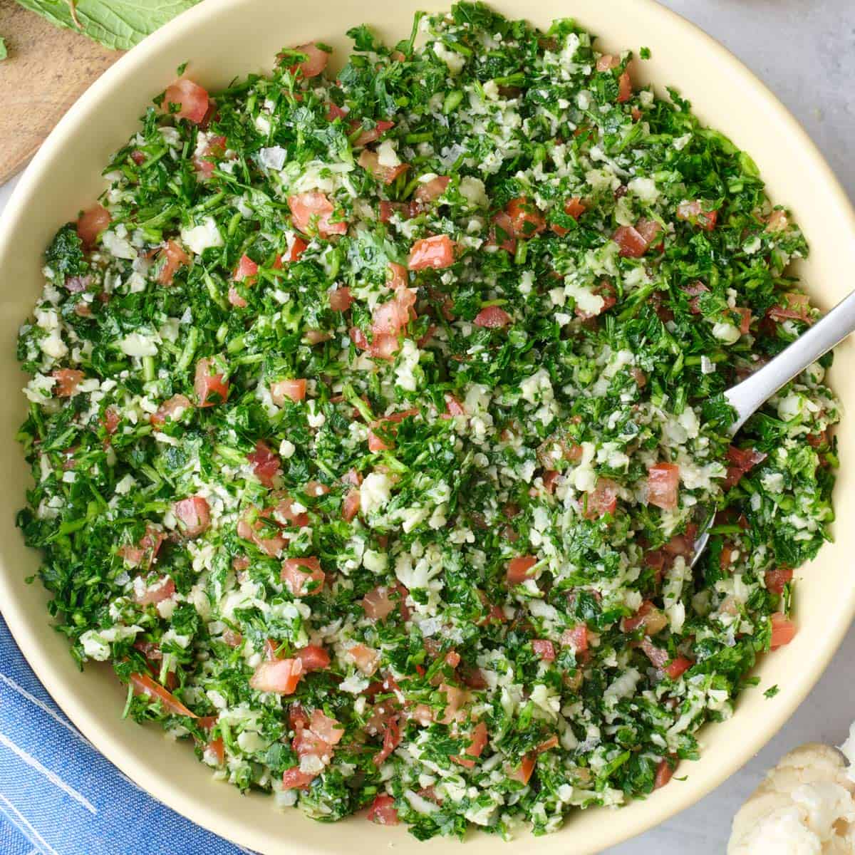 Cauliflower Tabbouleh Salad Recipe