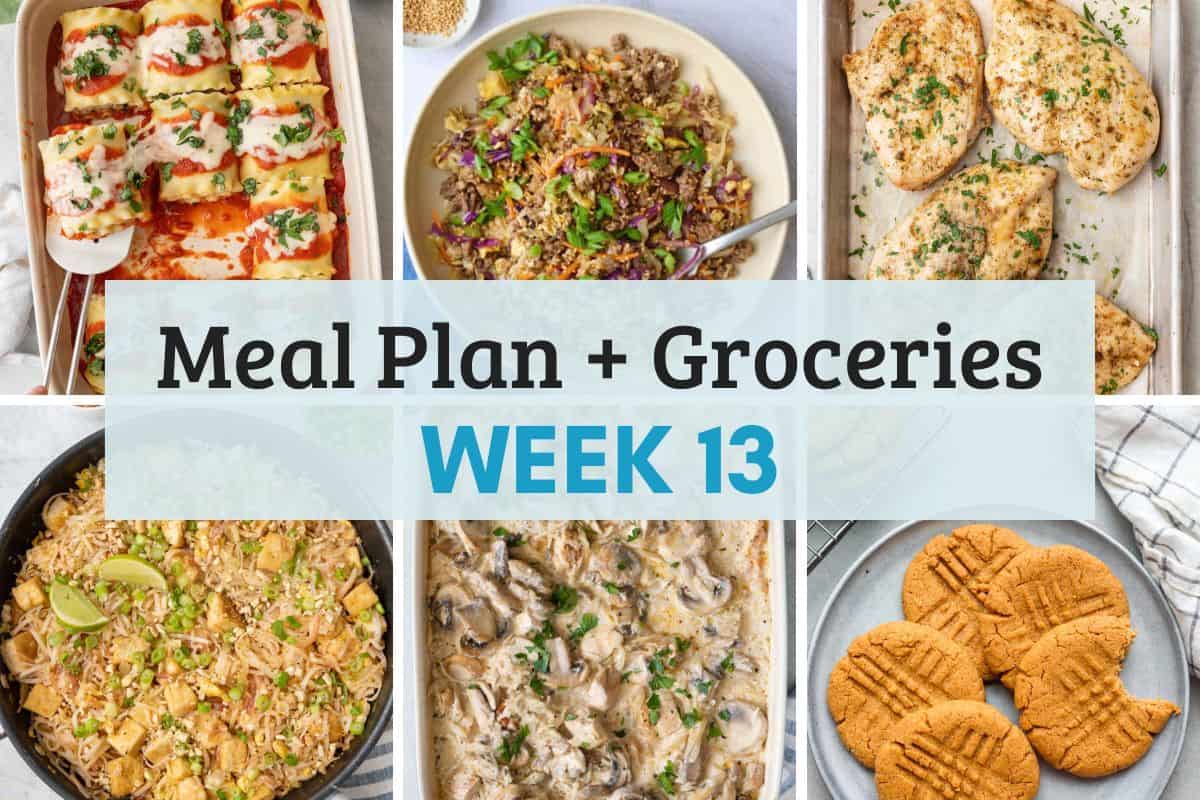 Meal Plan 13 Meal Plan 13