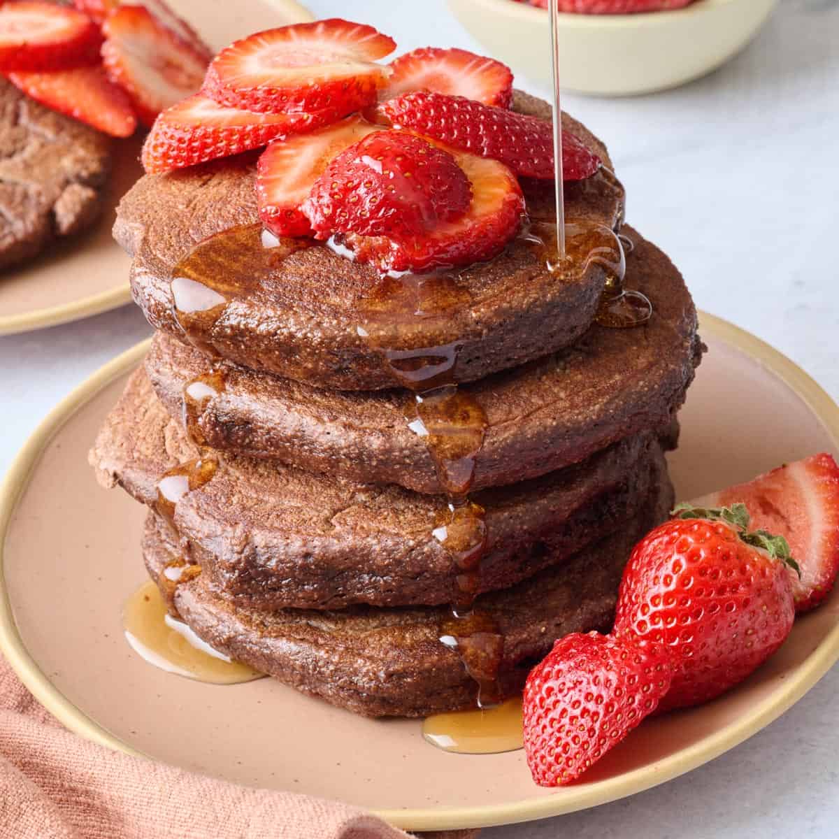 Chocolate Protein Pancakes Recipe