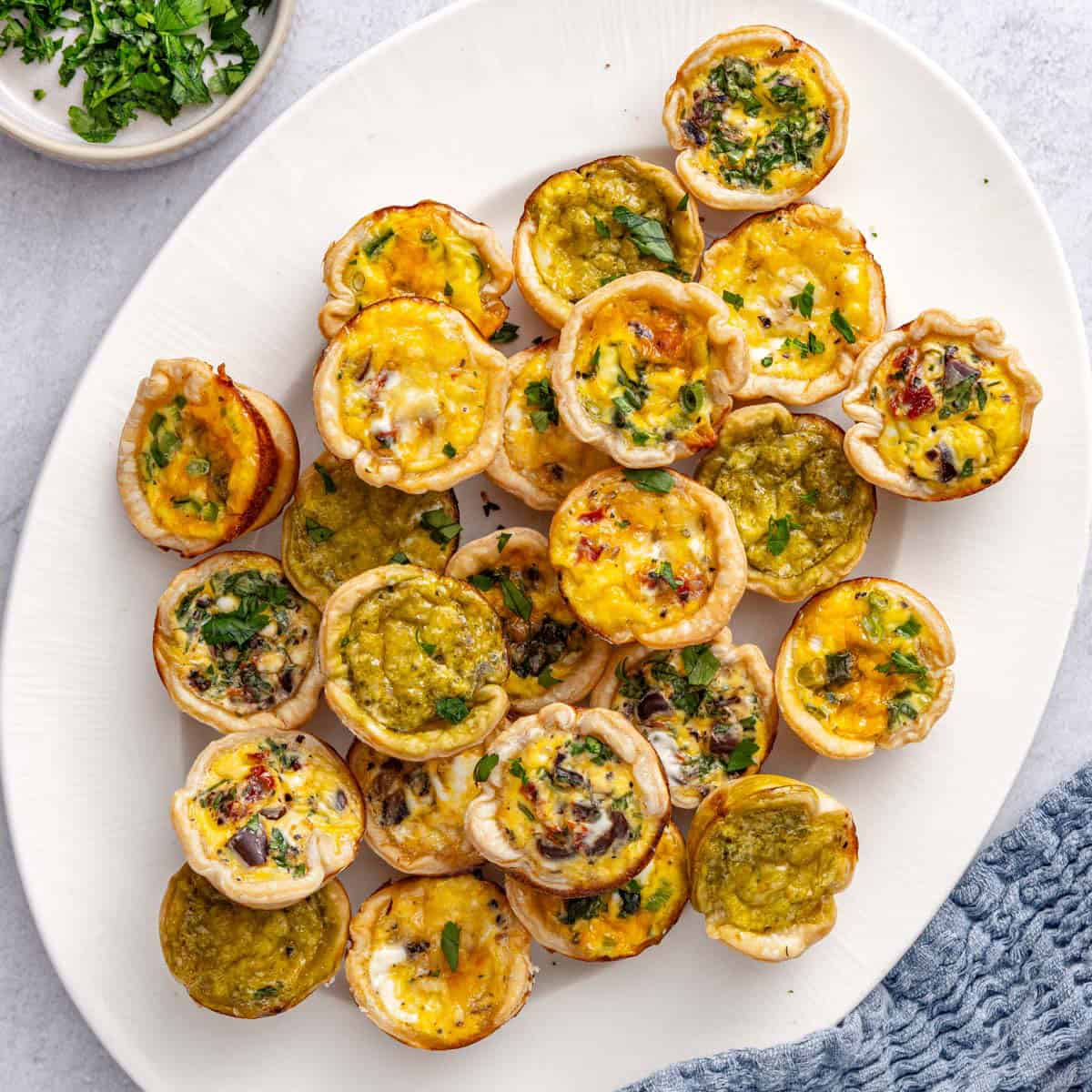 Mini Quiche Recipe 4 Flavor Variations