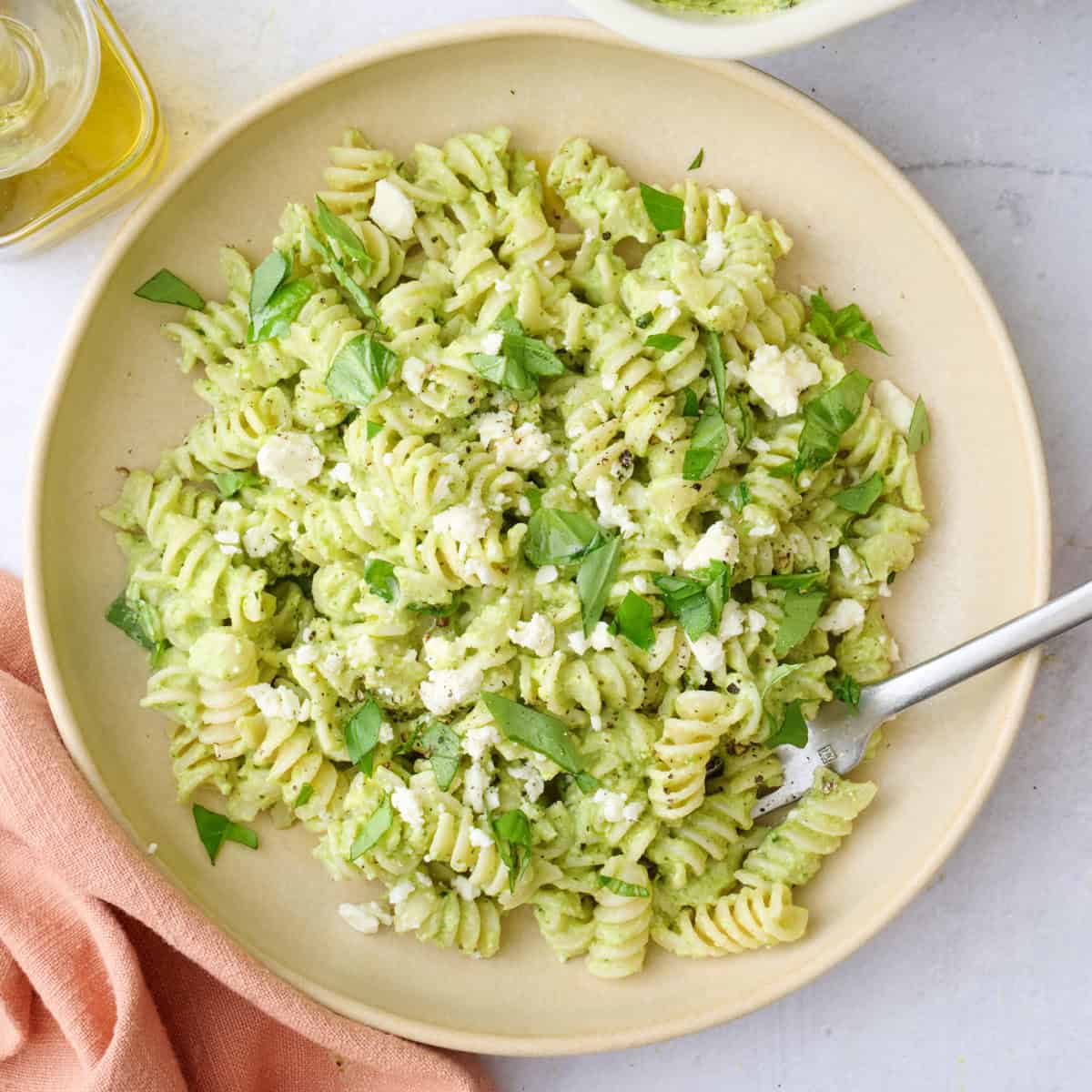 Pasta with Green Sauce Recipe
