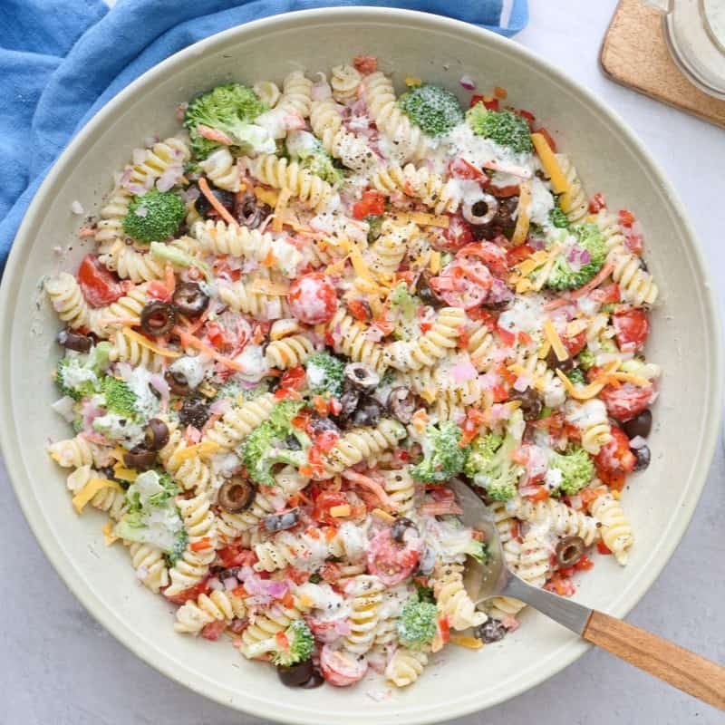 Ranch Pasta Salad Recipe