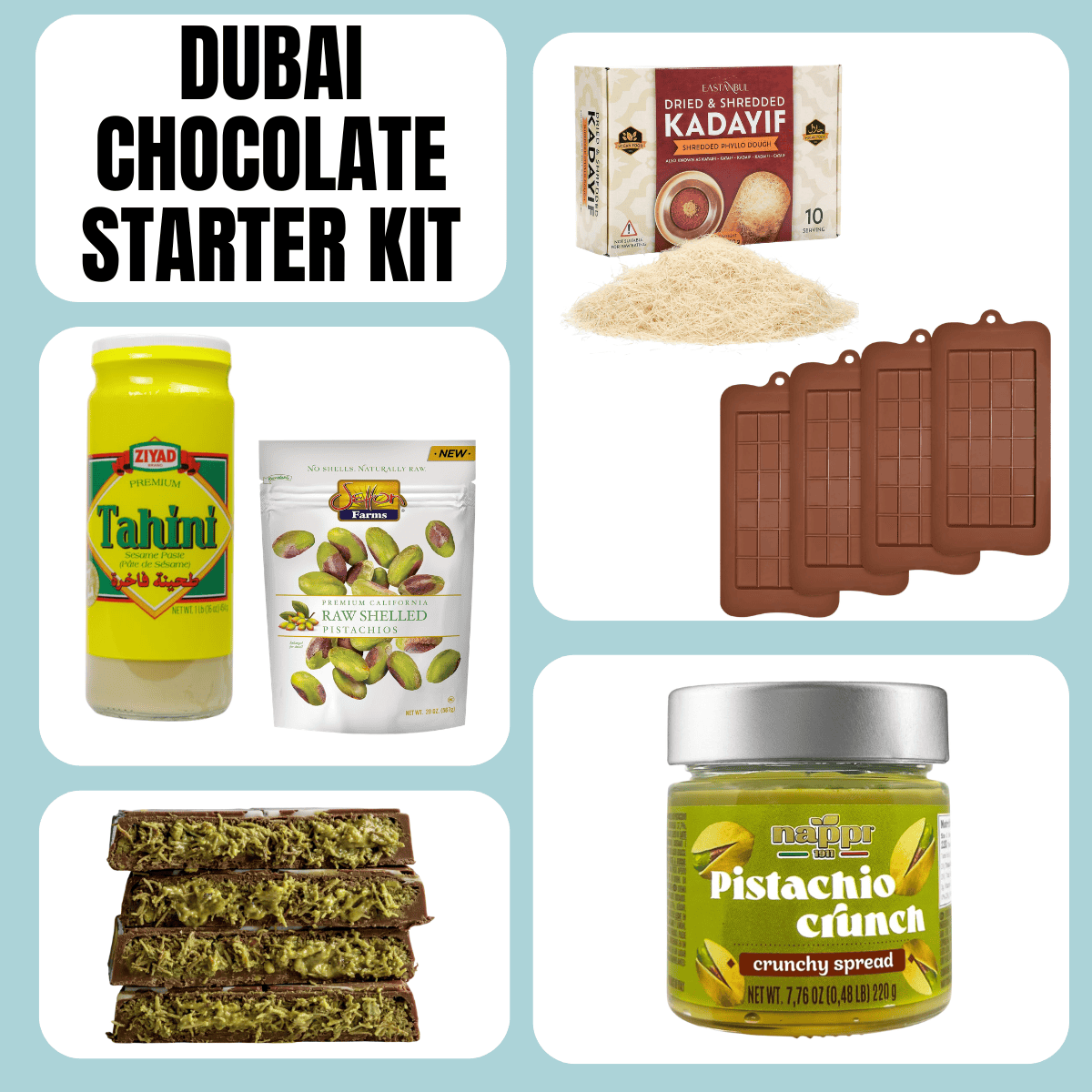 Dubai chocolate kit