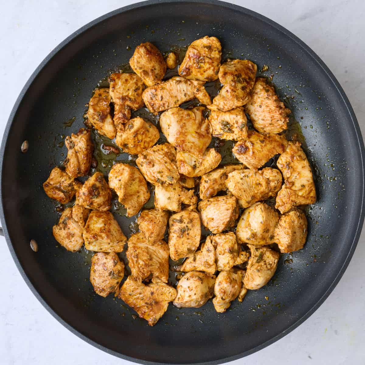 After cooking and golden.