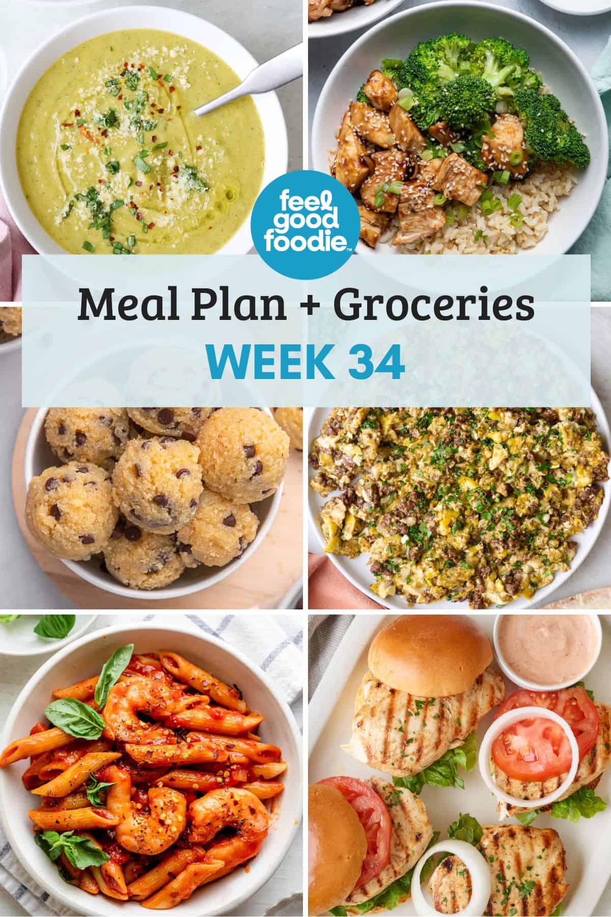 Simple Weekly Meal Plan 34
