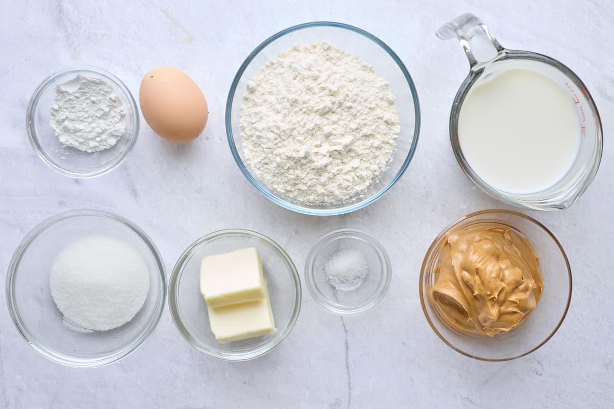 Ingredients before prepped.