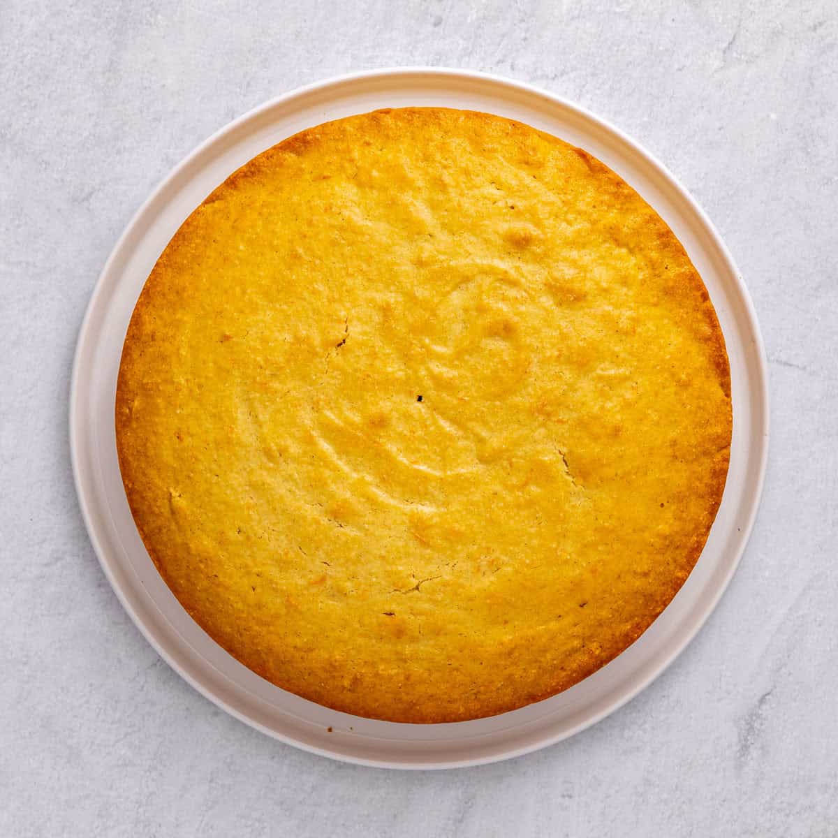After baking.